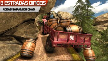 Captura de Tela do Jogo Motorista de caminhão: Offroad