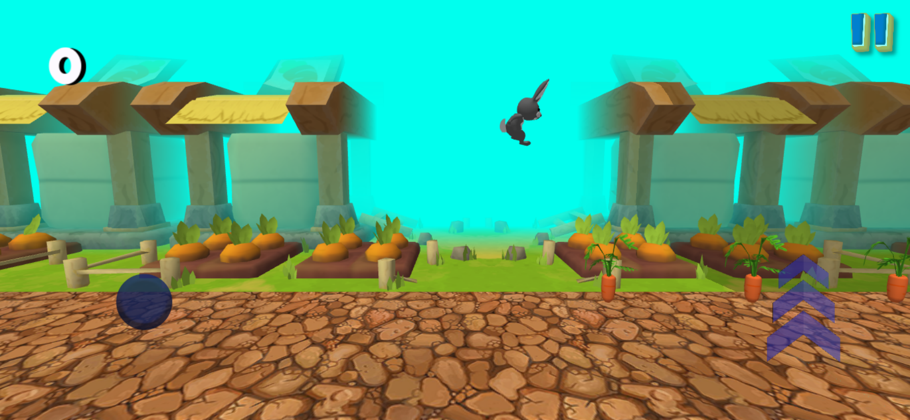 Super Rabbit Adventure Game Screenshot