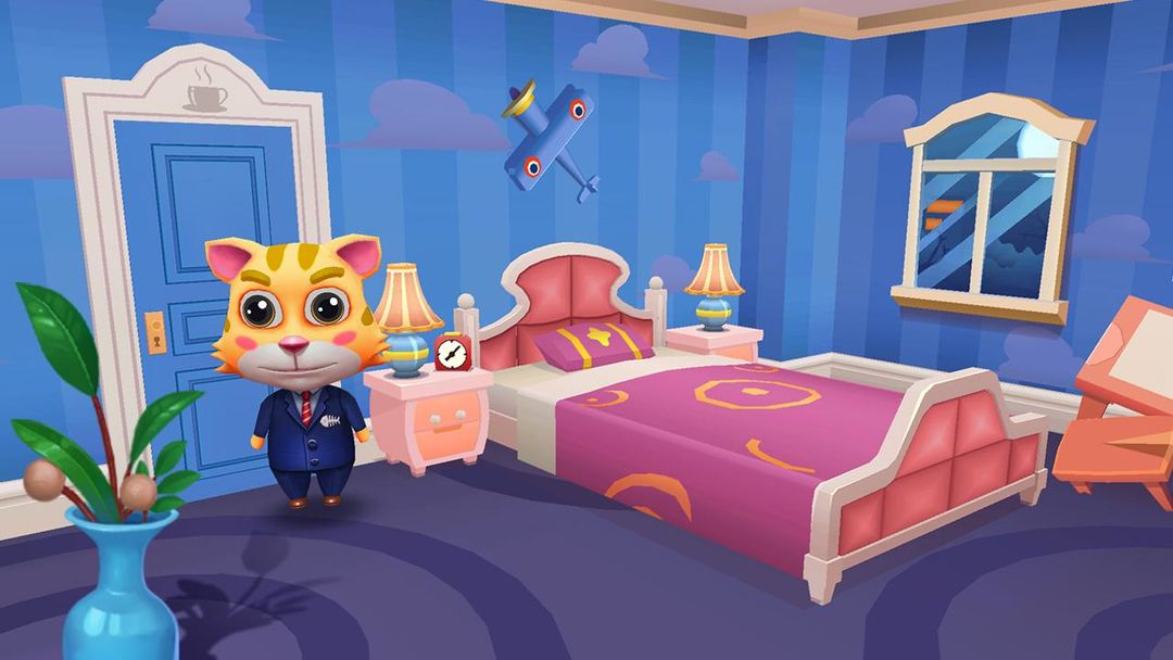 Cat Runner: Decorate Home screenshot game
