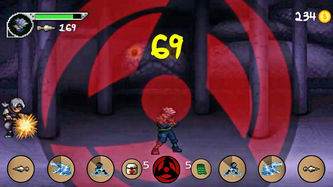 Extreme Ninja Battle screenshot game