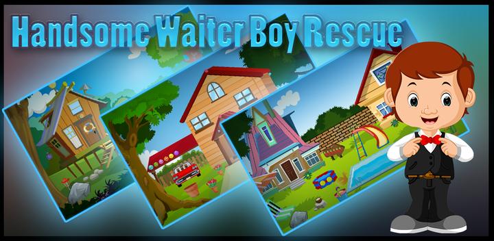 Banner of Handsome Waiter Boy Rescue Best Escape Game-385 1.0.0