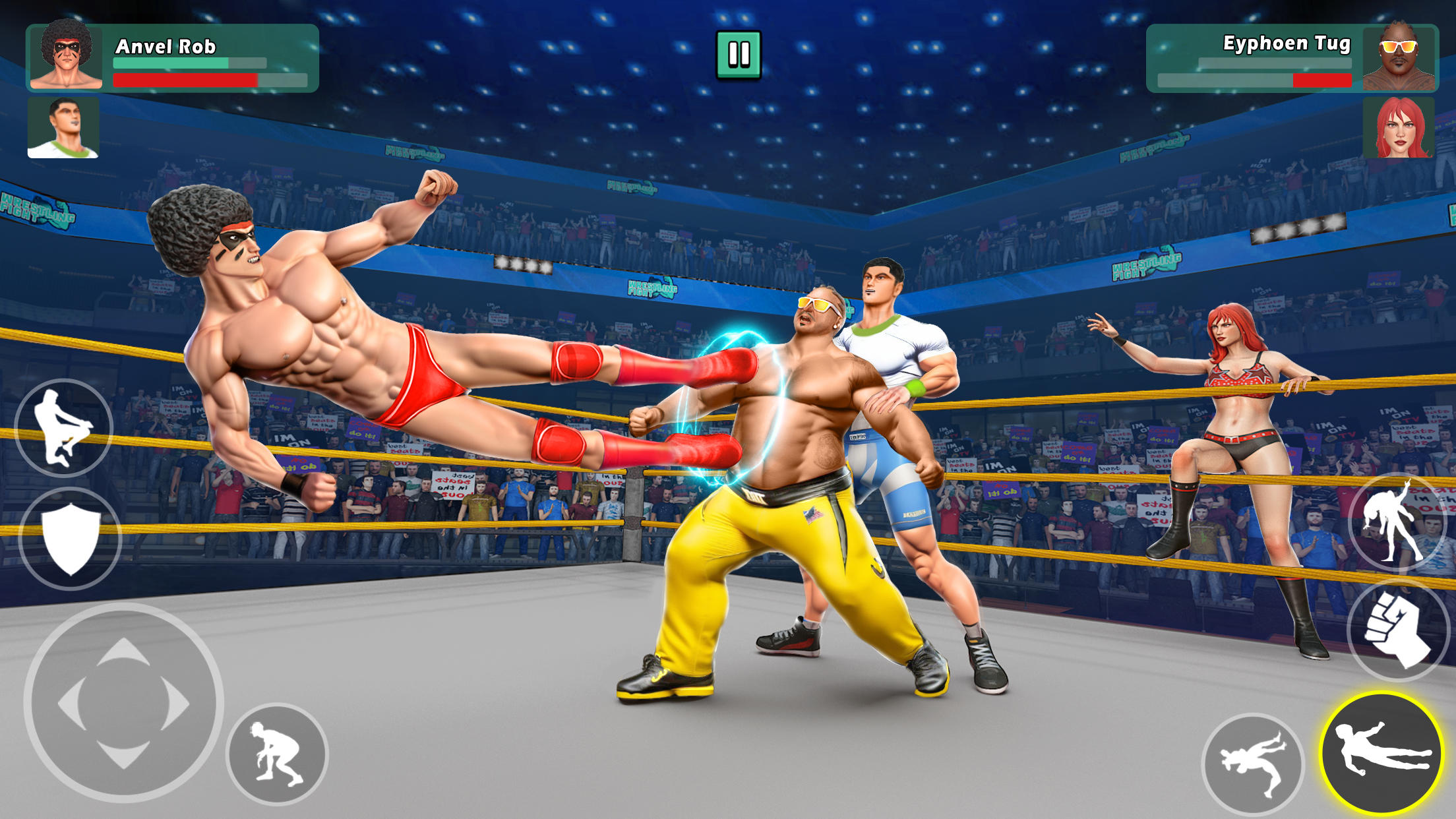 Wrestling Empire Battle Royale android iOS apk download for free