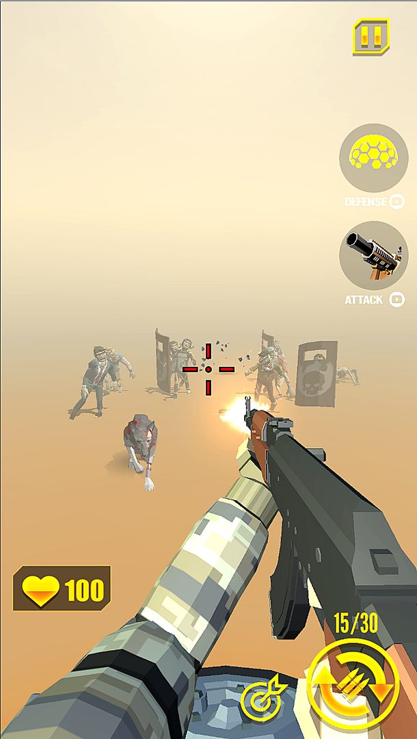 zombie shooter: shooting games ภาพหน้าจอเกม