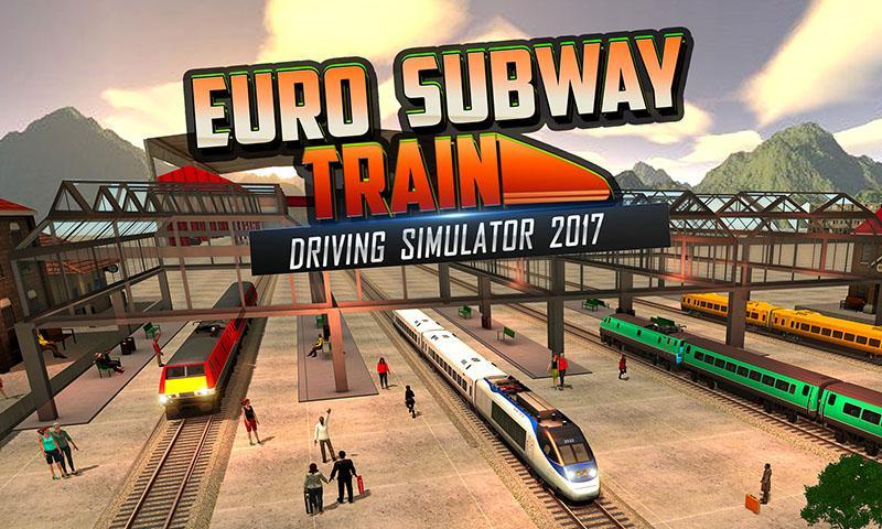 Euro Subway Train Driving Simulator 2017遊戲截圖
