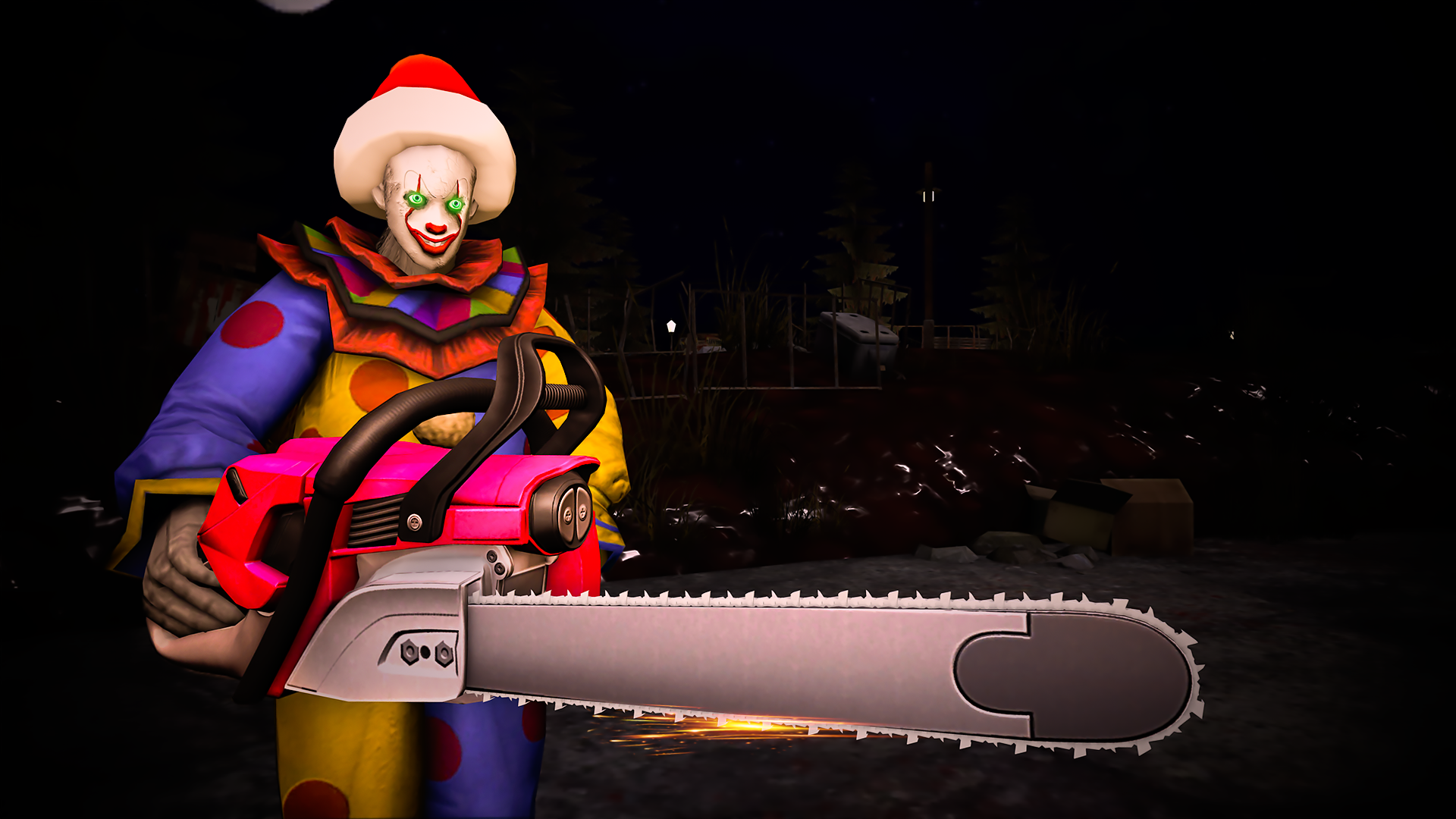 Screenshot of Scary Clown Games: Death Park