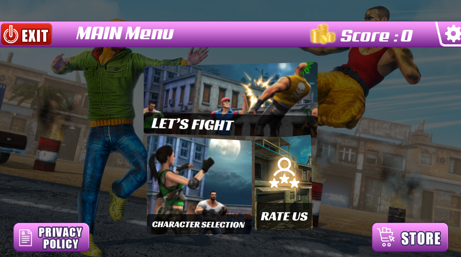 Cuplikan Layar Game XFight