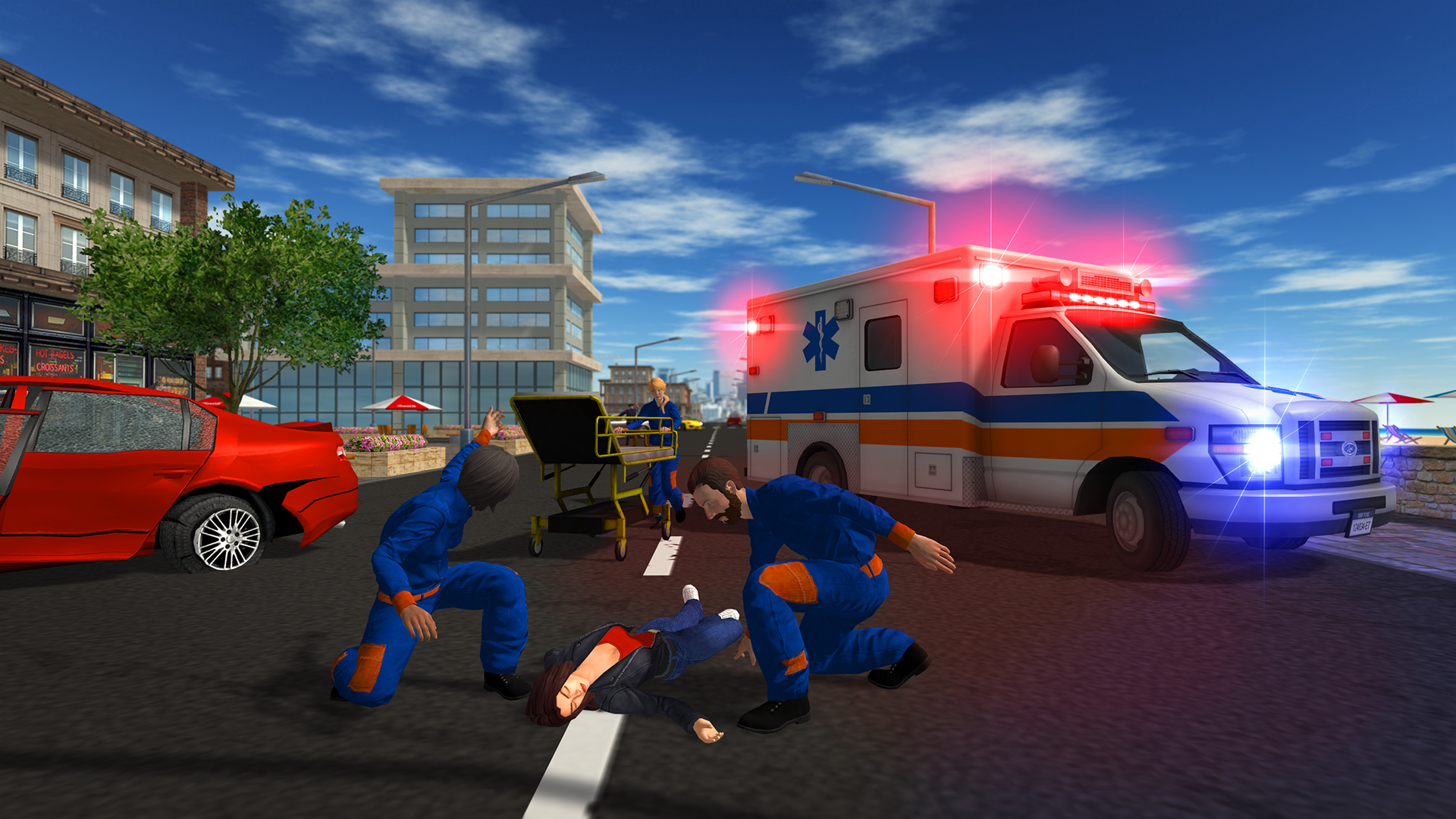 Ambulance Game Game Screenshot