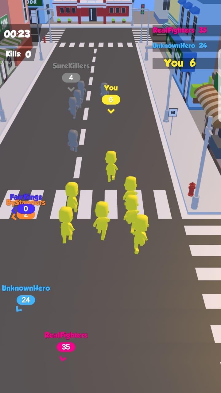 Screenshot of City Gang Crowd War
