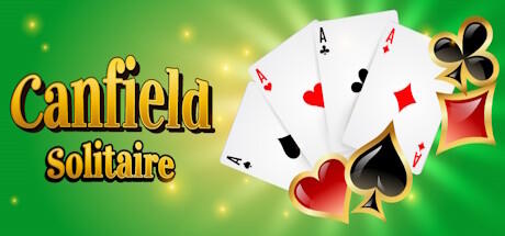 Banner of Canfield Solitaire Classic Card Game 