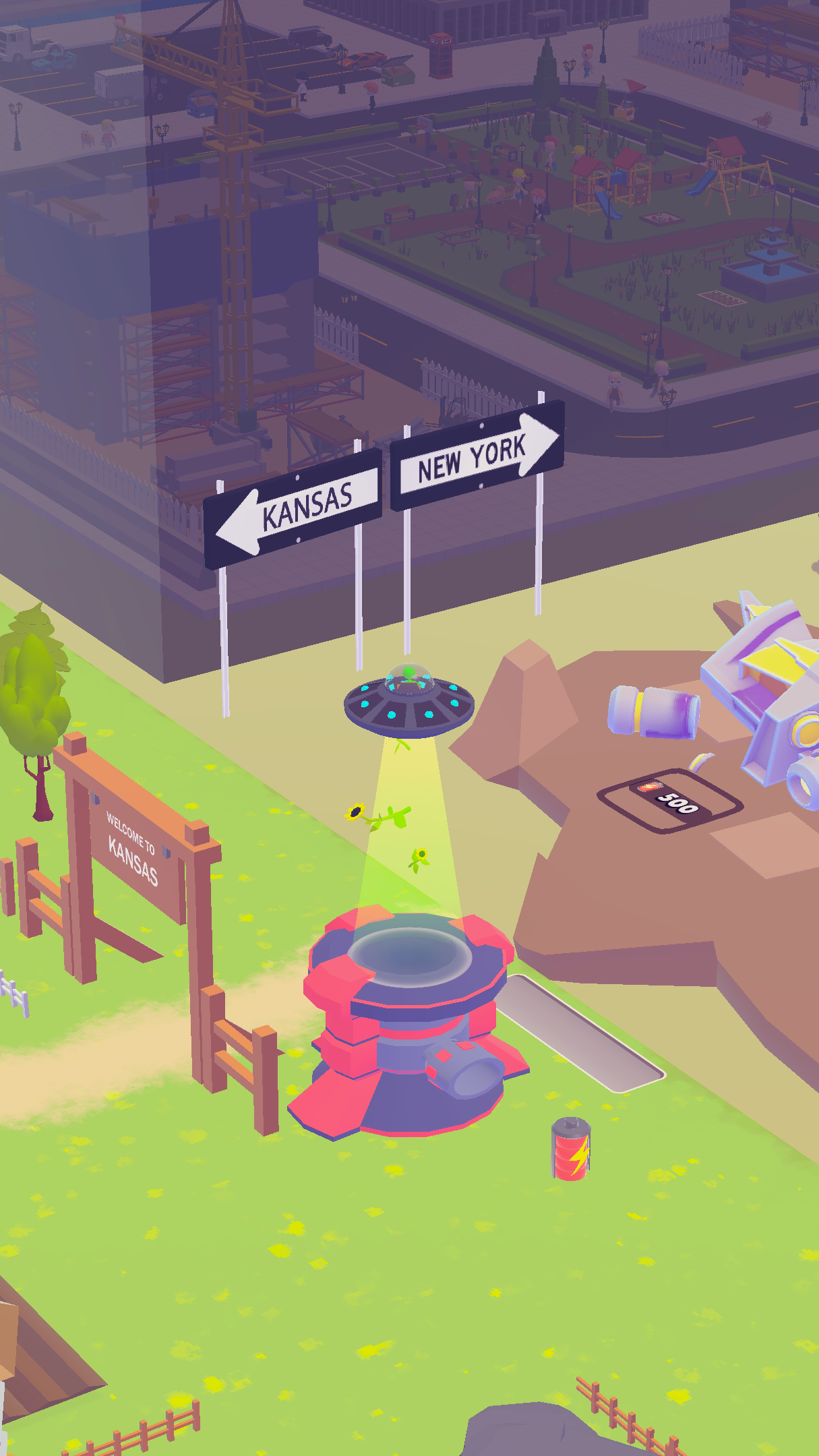 Screenshot 5 of Alien Invader: UFO Game 