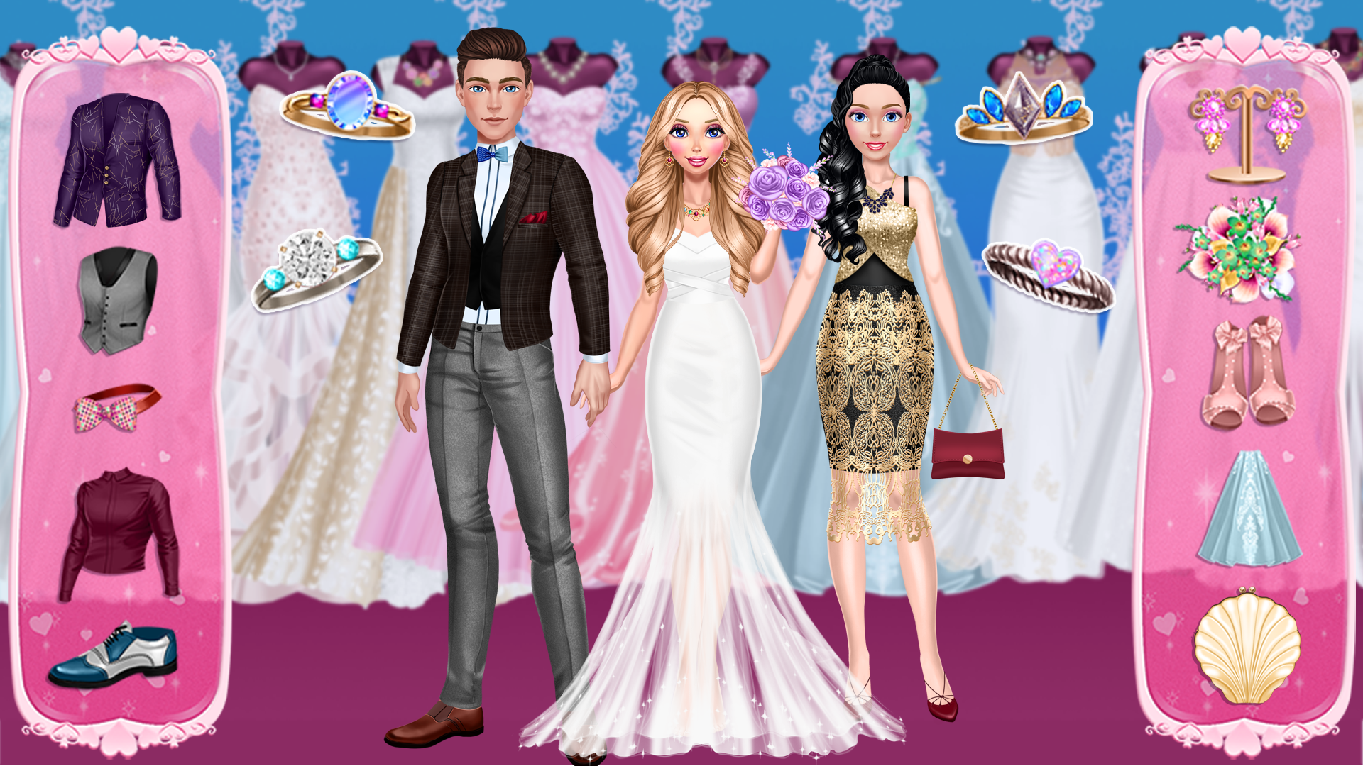 Blondie Bride Perfect Wedding Game Screenshot