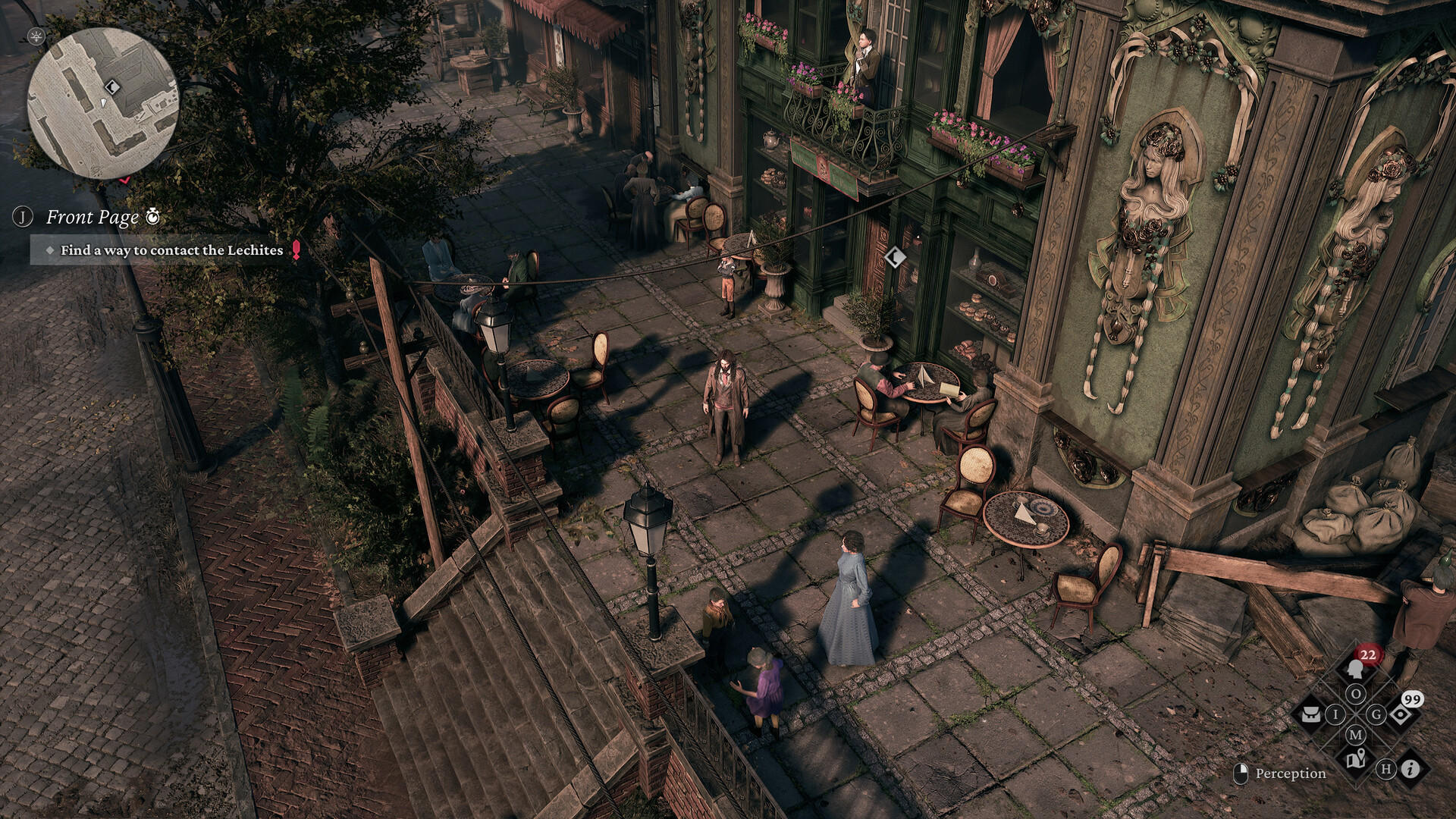 The Thaumaturge Game Screenshot