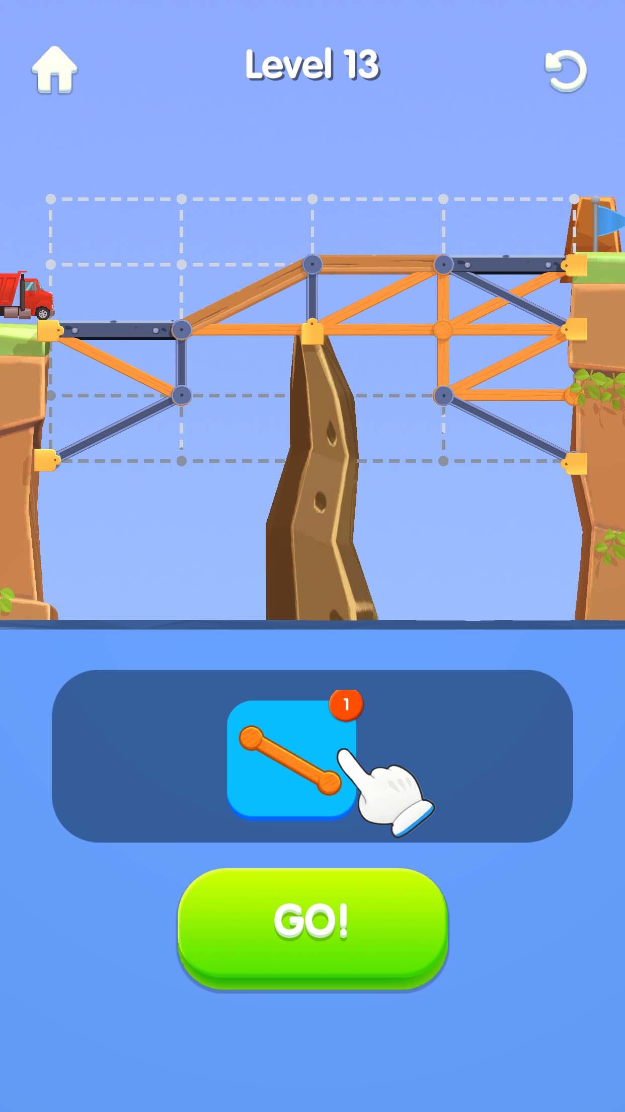 Bridge Building - Build Master 게임 스크린 샷