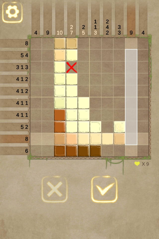Wish Stone - Nonogram Game Screenshot