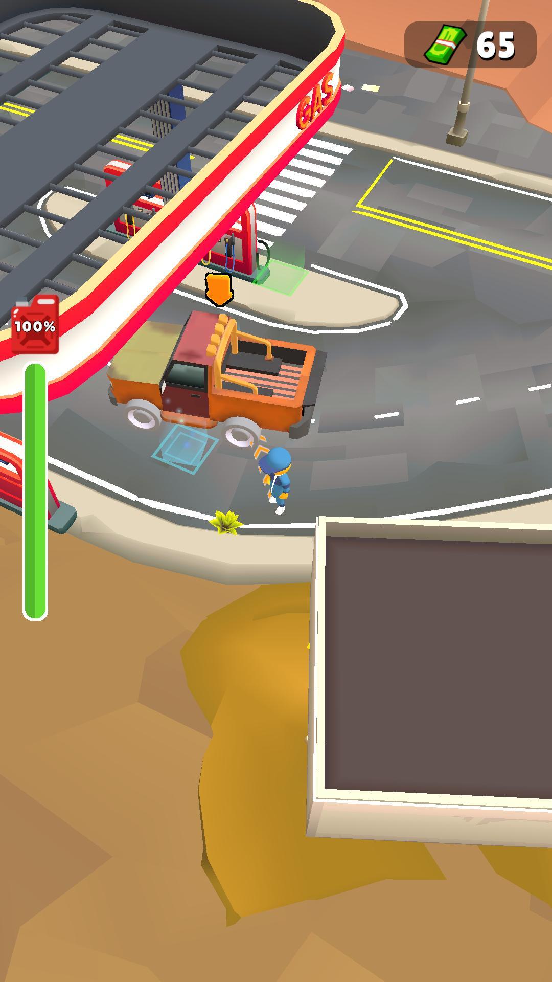 Idle Truck Driver Game Screenshot