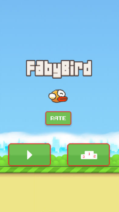 Faby Bird : The Flappy Adventure 게임 스크린 샷