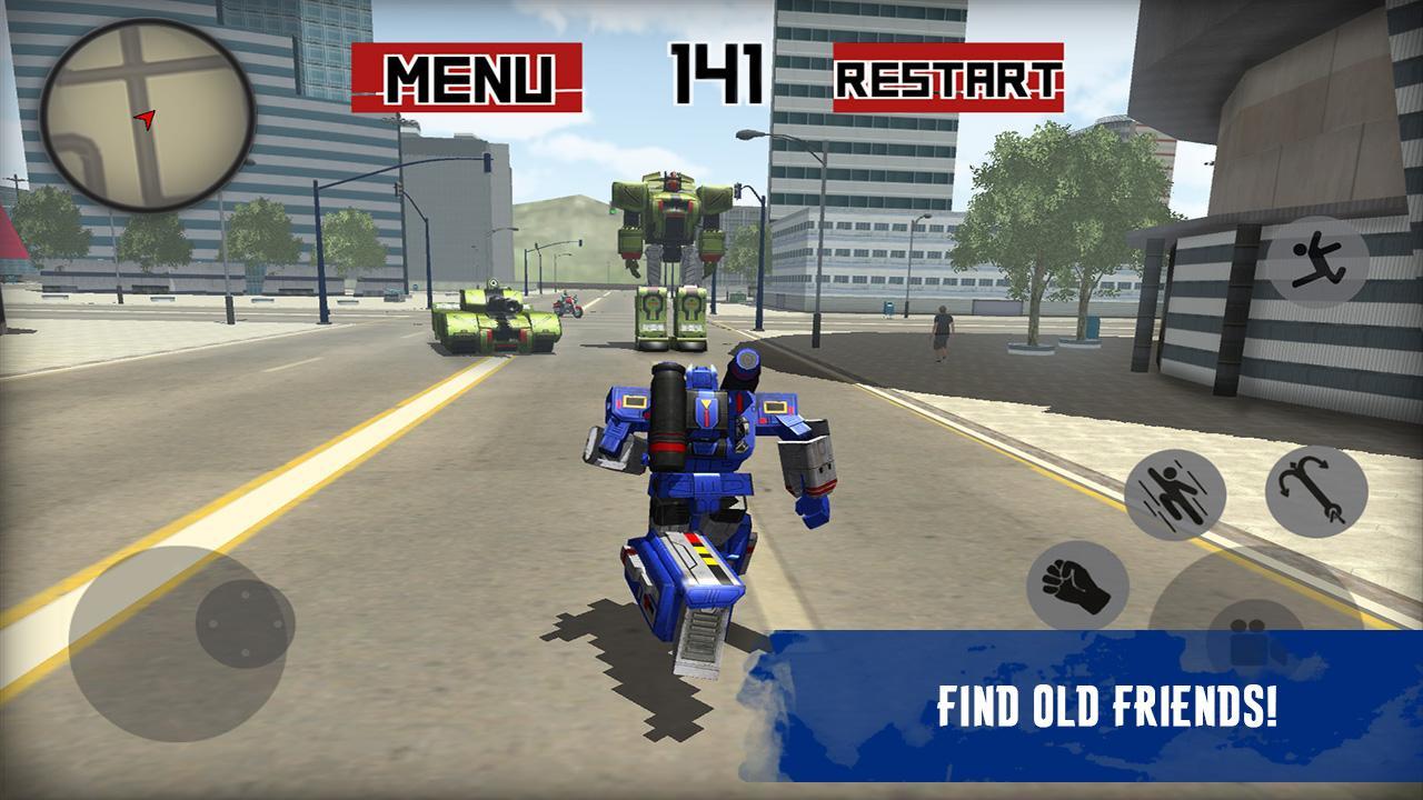 Strange Hero Robot Battle 3D 게임 스크린 샷