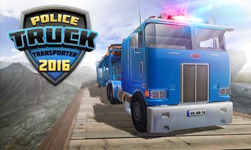 Police Truck Transporter 2016 Game Screenshot