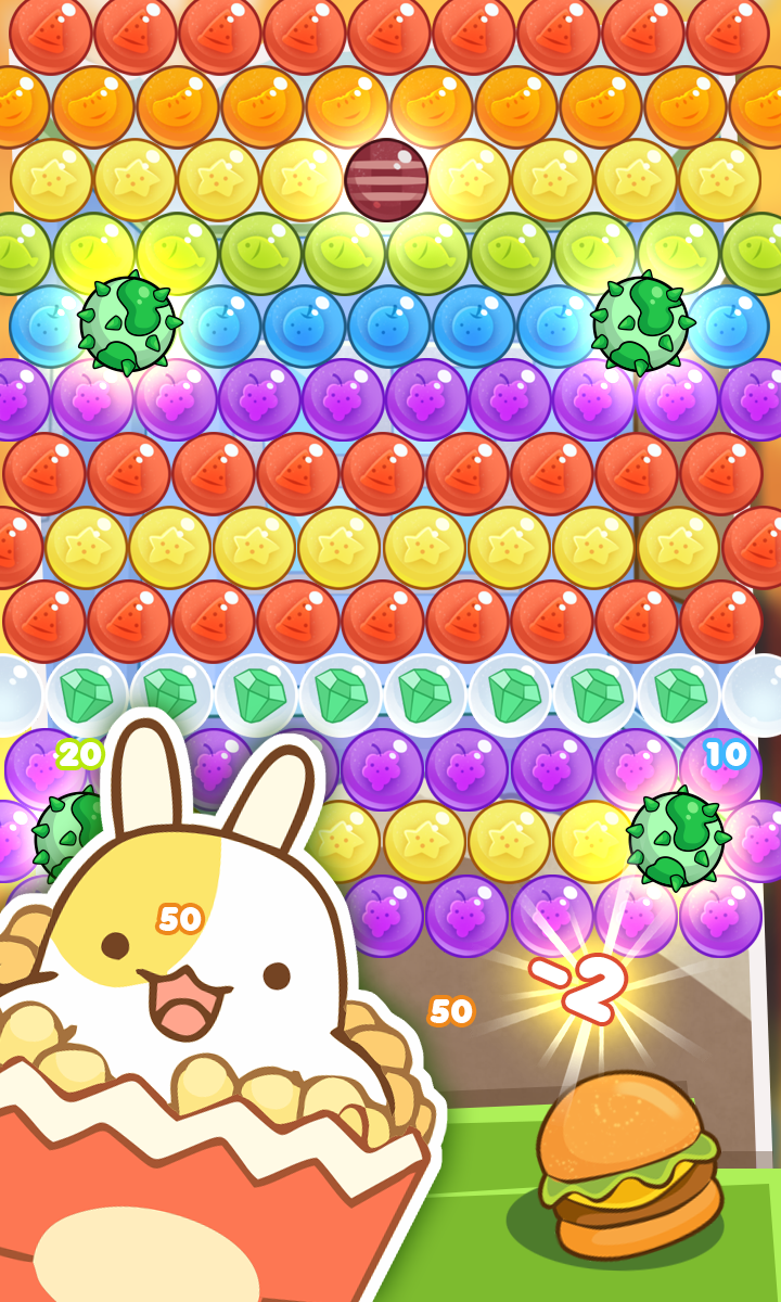 Dream Bubble Cookie Pop Game Screenshot