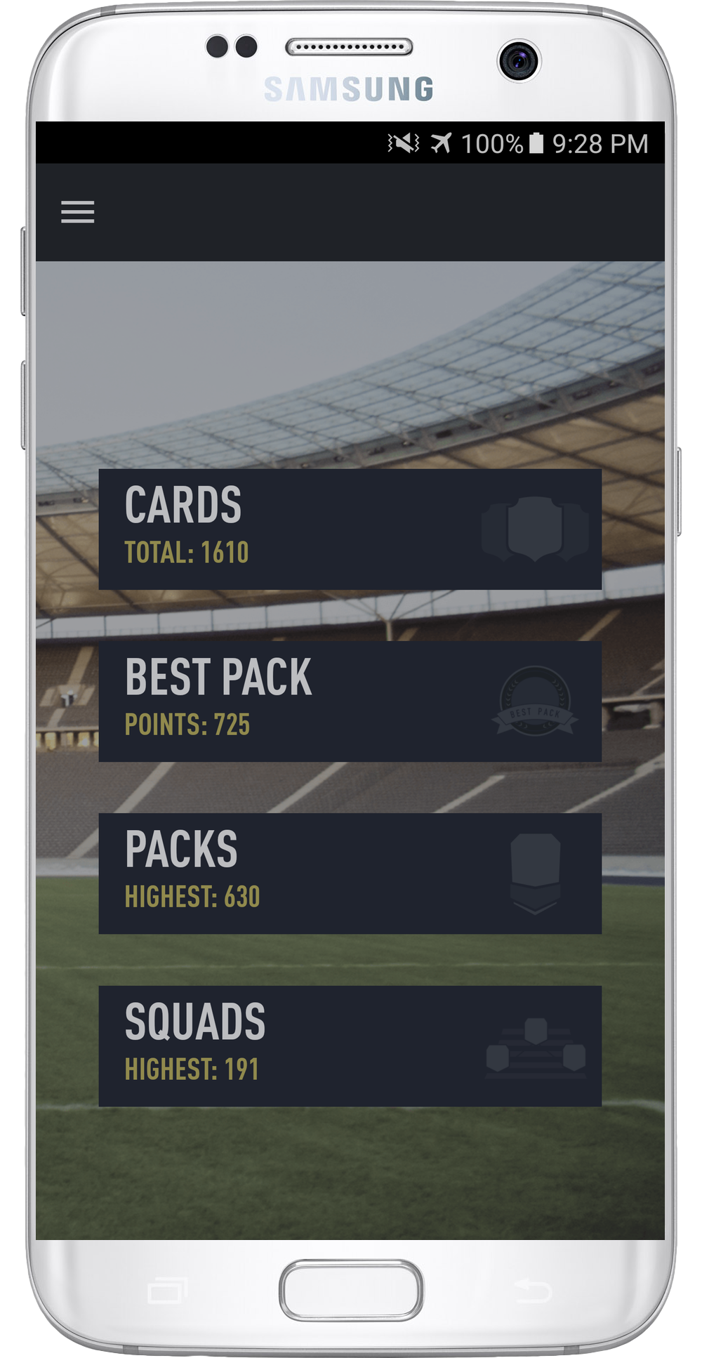 Screenshot of FUT 17 PACK OPENER by PacyBits