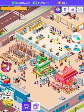 Idle Supermarket Tycoon-Shop Game Screenshot