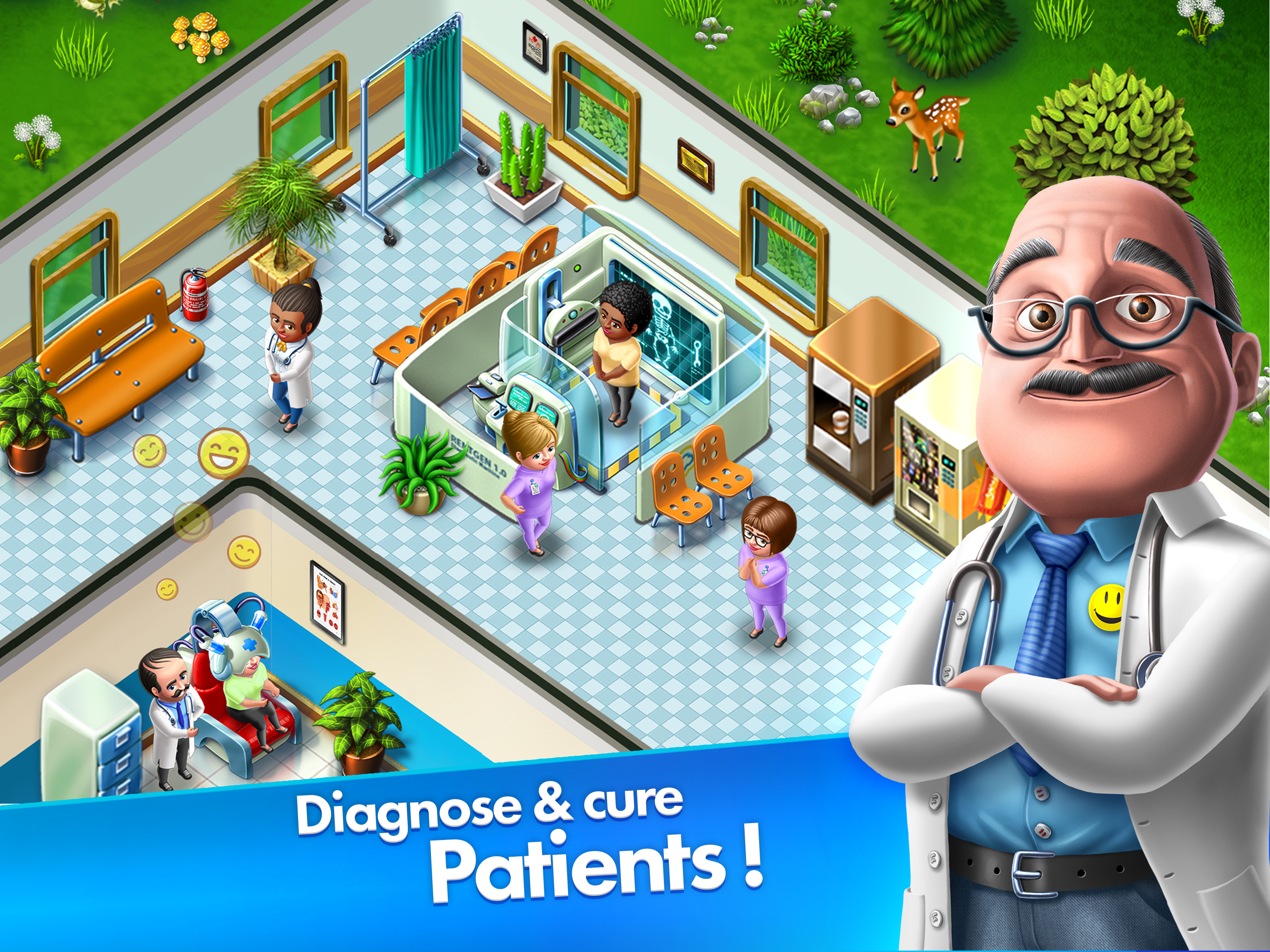Cuplikan Layar Game My Hospital: Decorate and Heal