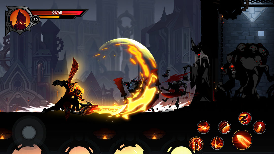 Screenshot of Shadow Knight: Ninja Game RPG