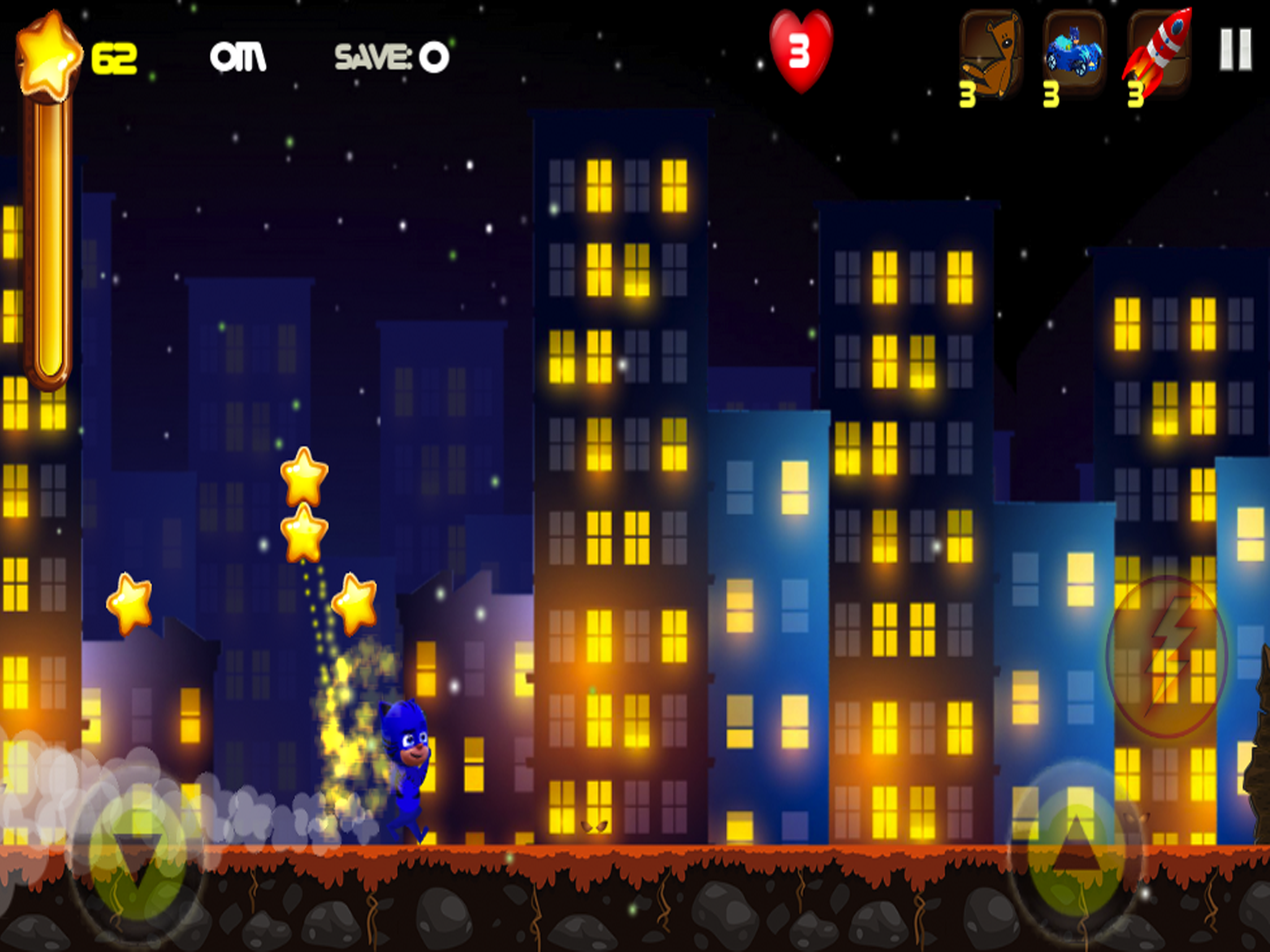 Cuplikan Layar Game Cat Boy Super Hero PJ Squad