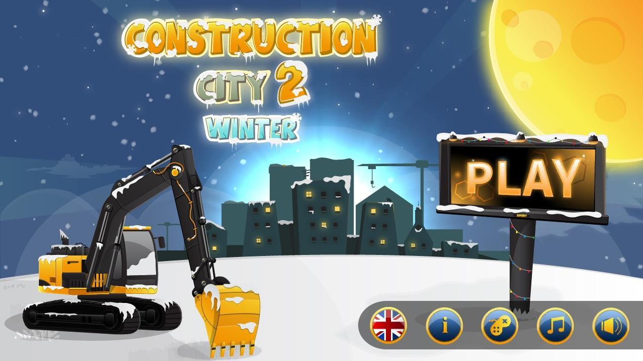 Construction City 2 Winter Game Screenshot