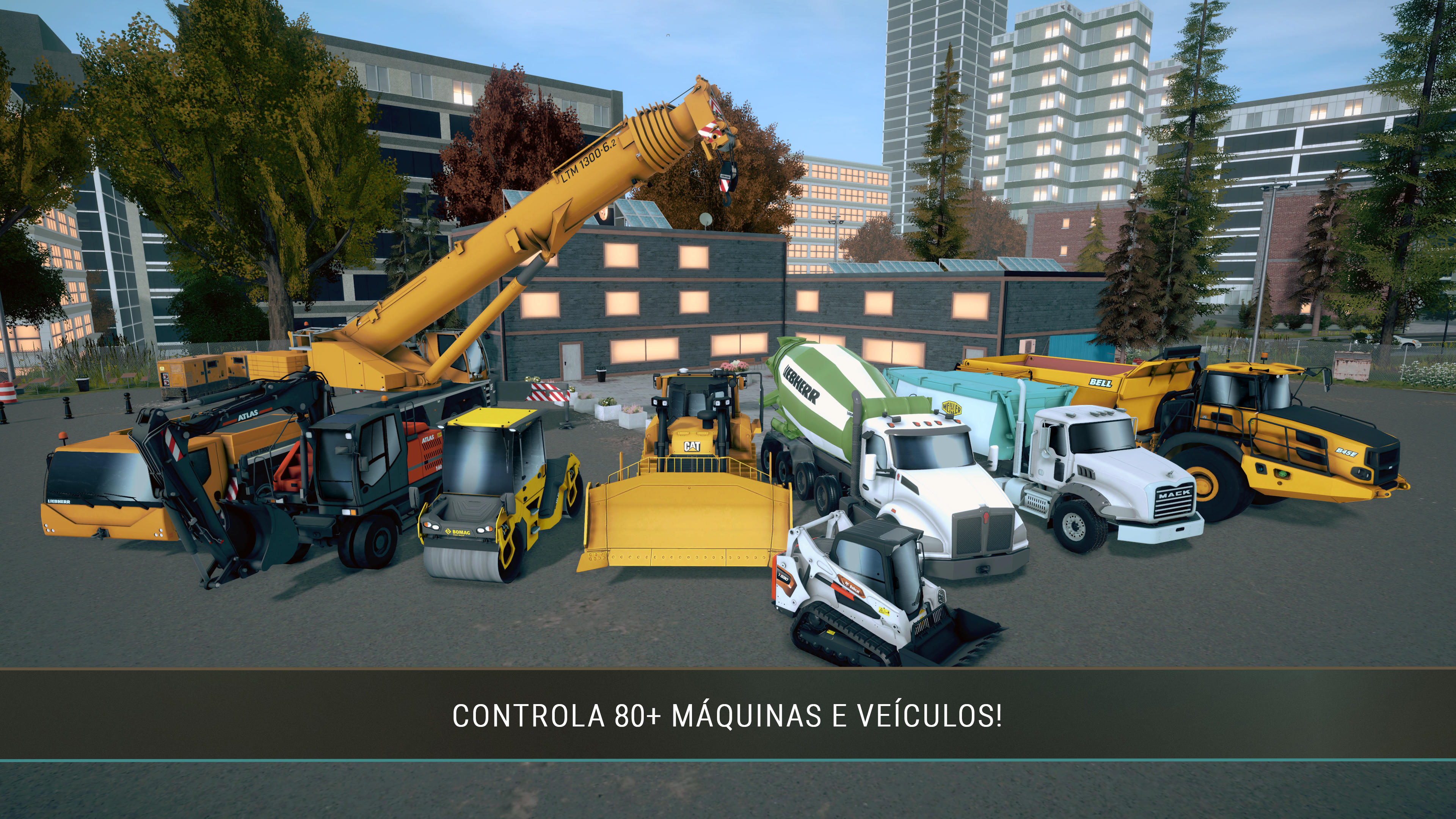 Captura de Tela do Jogo Construction Simulator 4 Lite