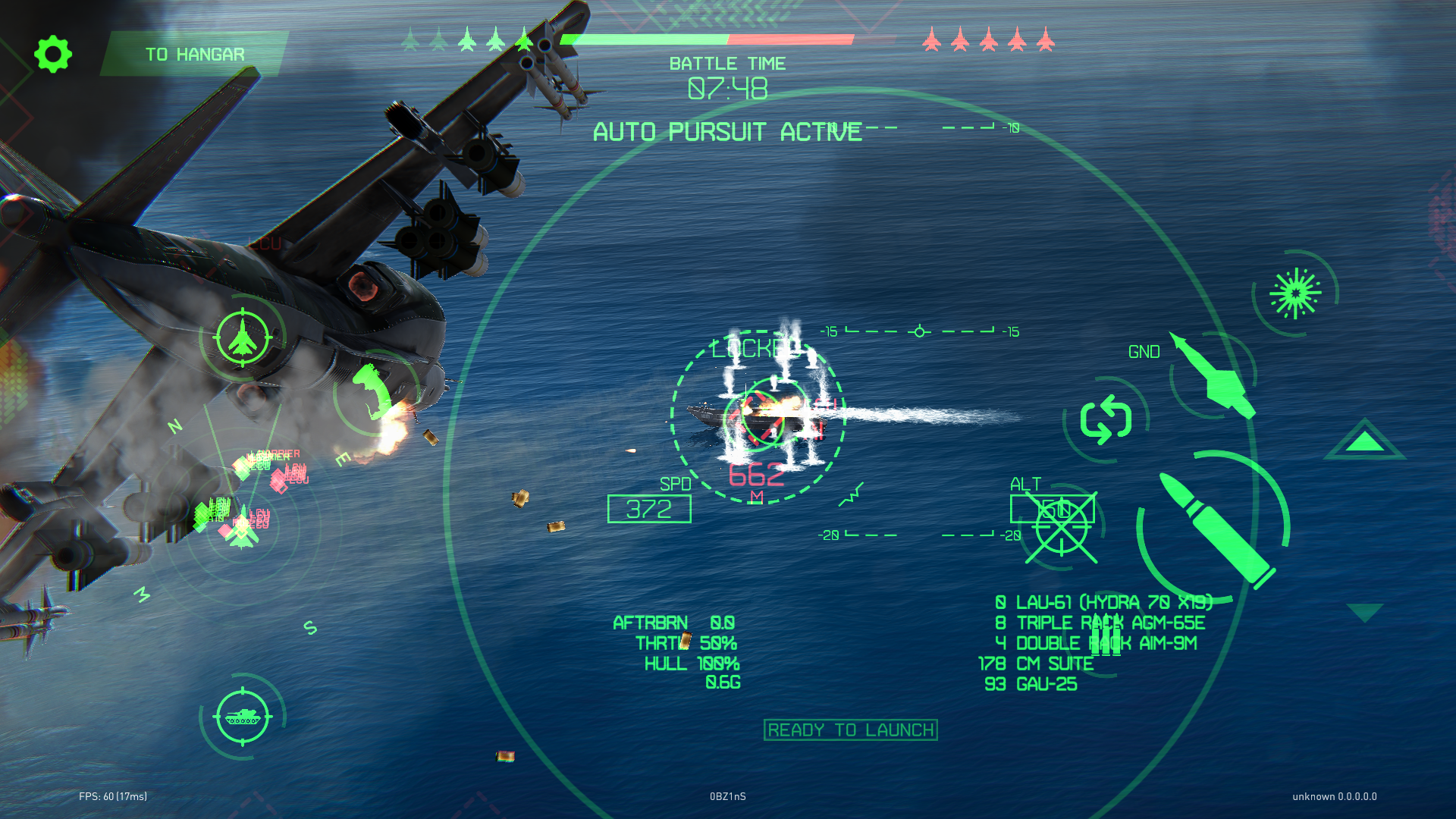 Modern Jet Fighters Online Game Screenshot