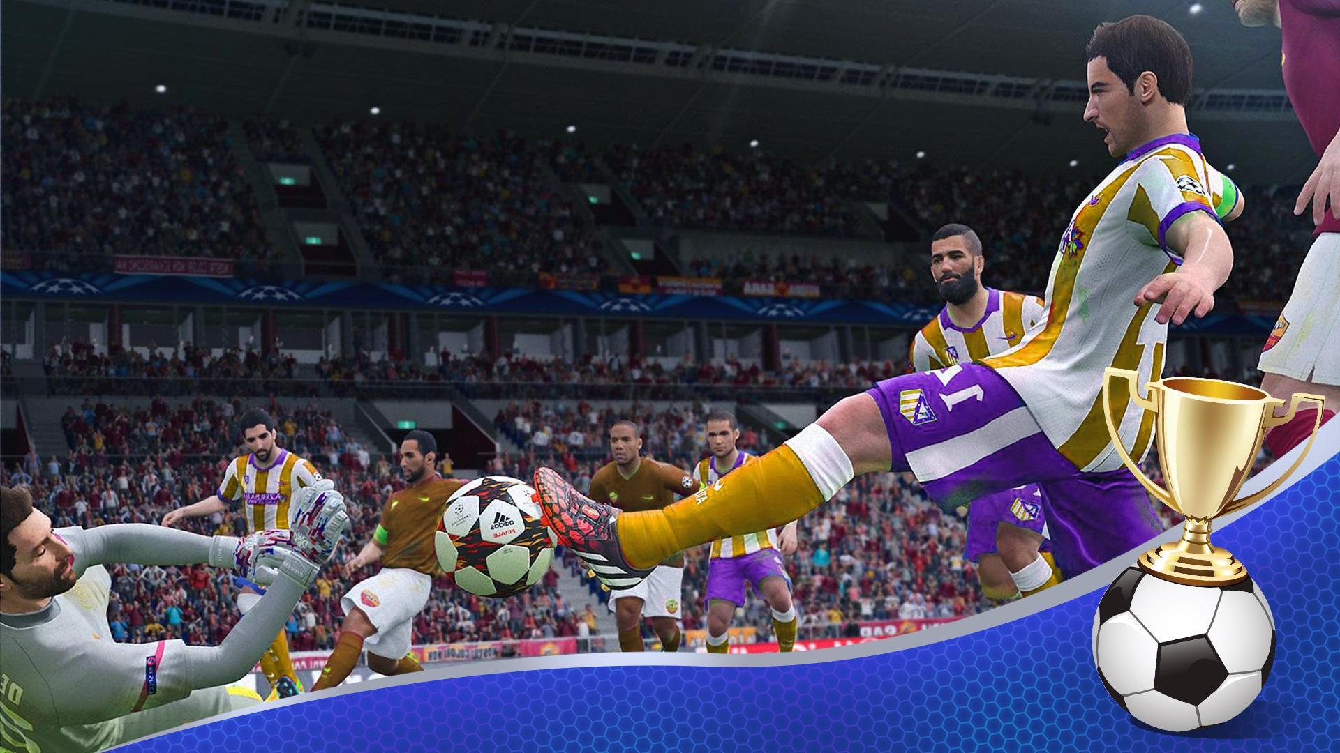 サッカー決勝シュート ゲームのスクリーンショット