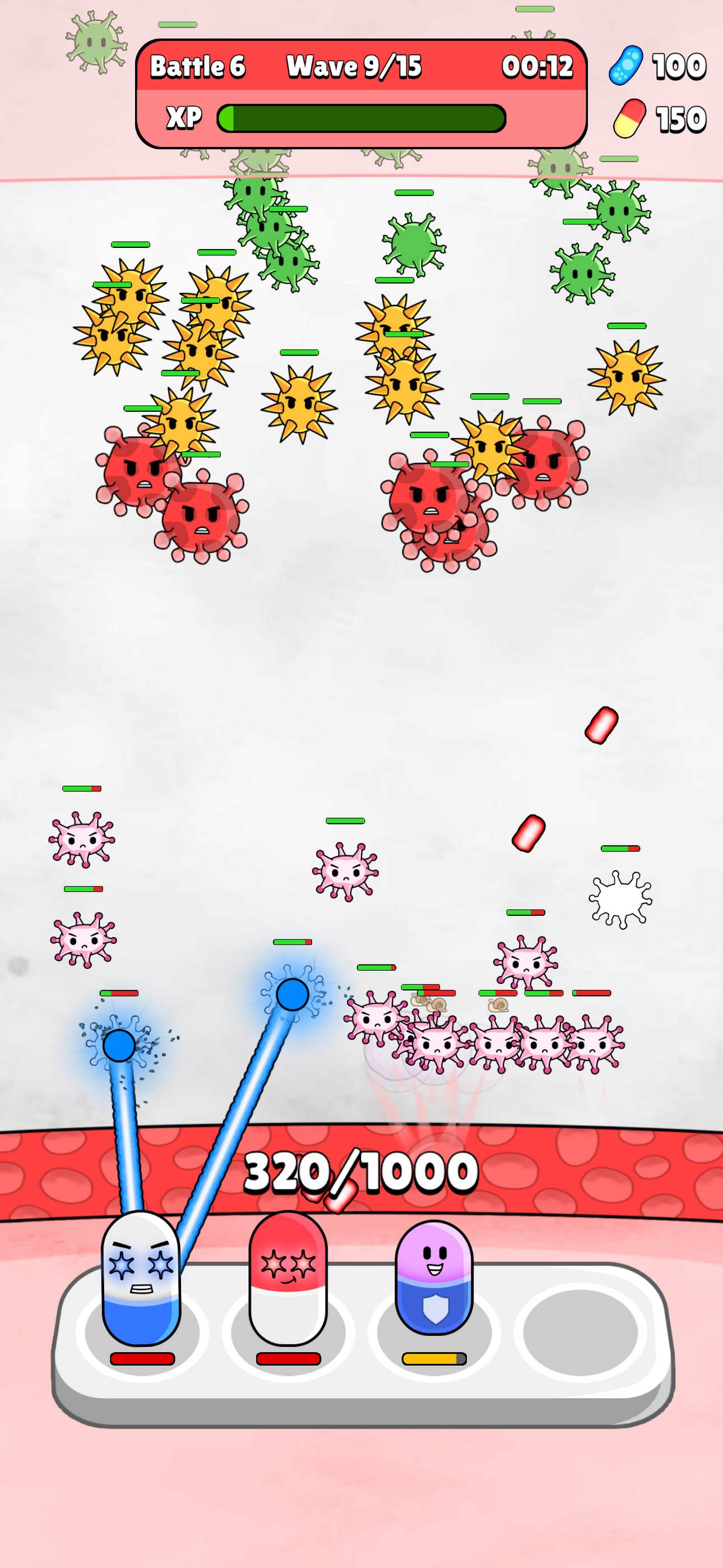 Screenshot of Pill Fortress