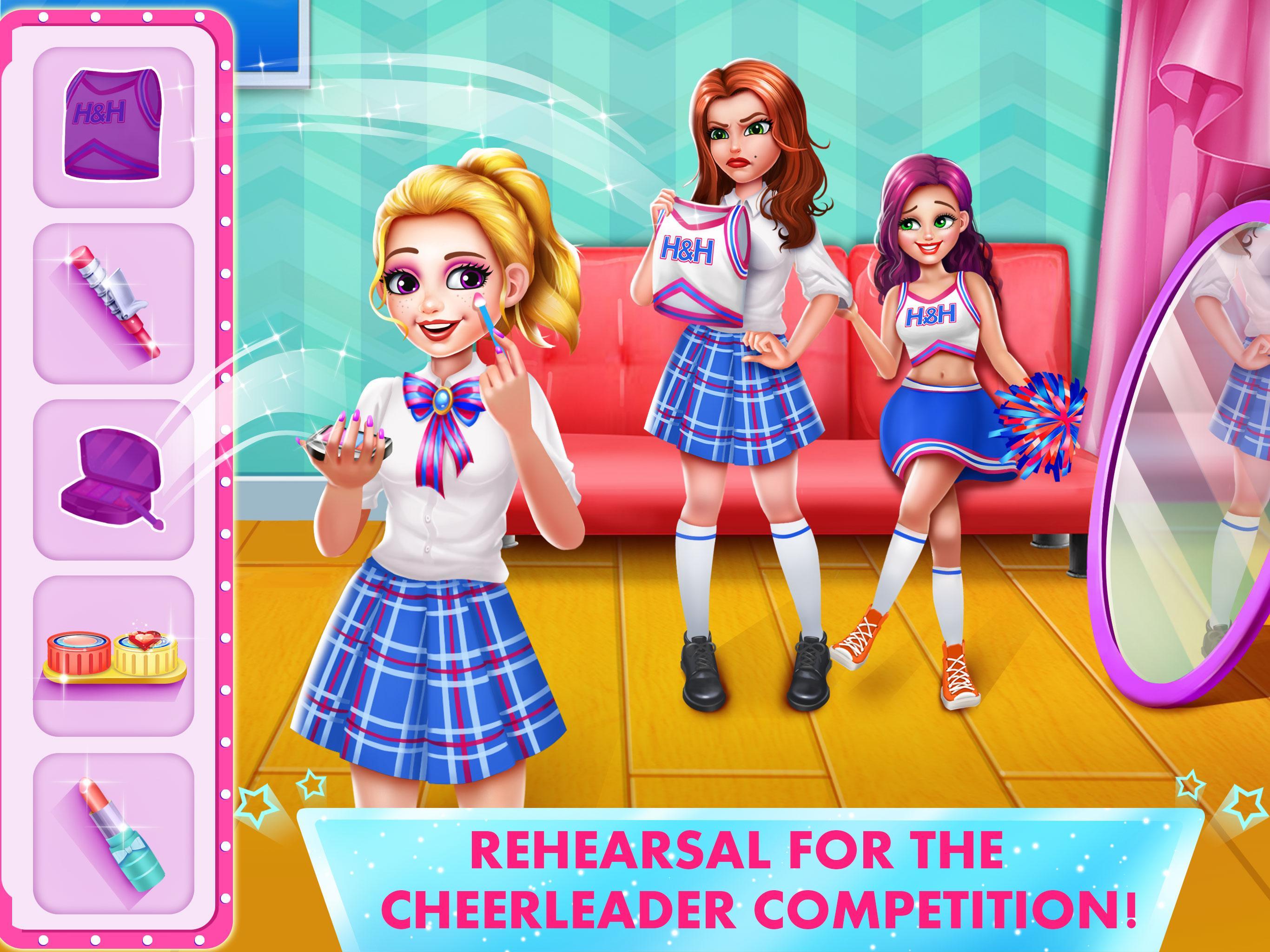 Cheerleader's Revenge: Breakup Game Screenshot