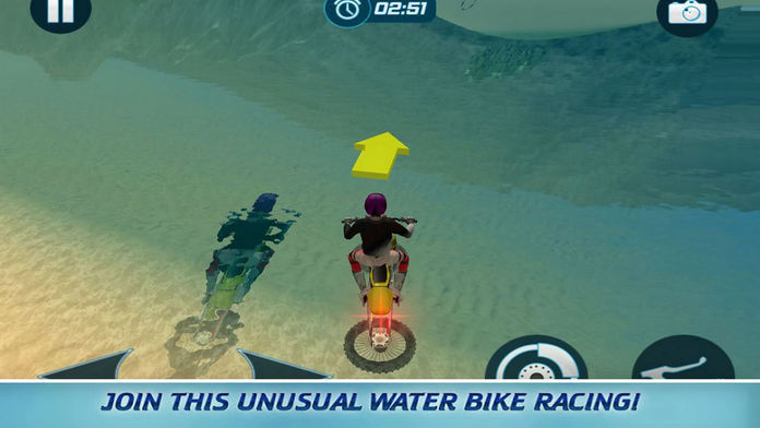Beach Bike Water: Challenge Ra遊戲截圖