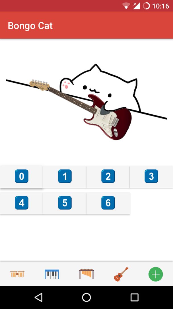 Bongo Cat - 乐器遊戲截圖