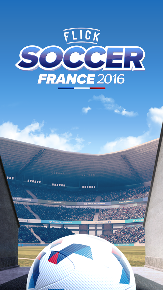 Скриншот игры Flick Soccer France 2016