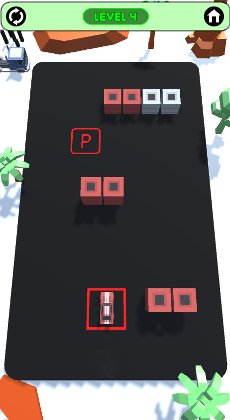 자동차 경주 3D: 주차장 게임 스크린샷