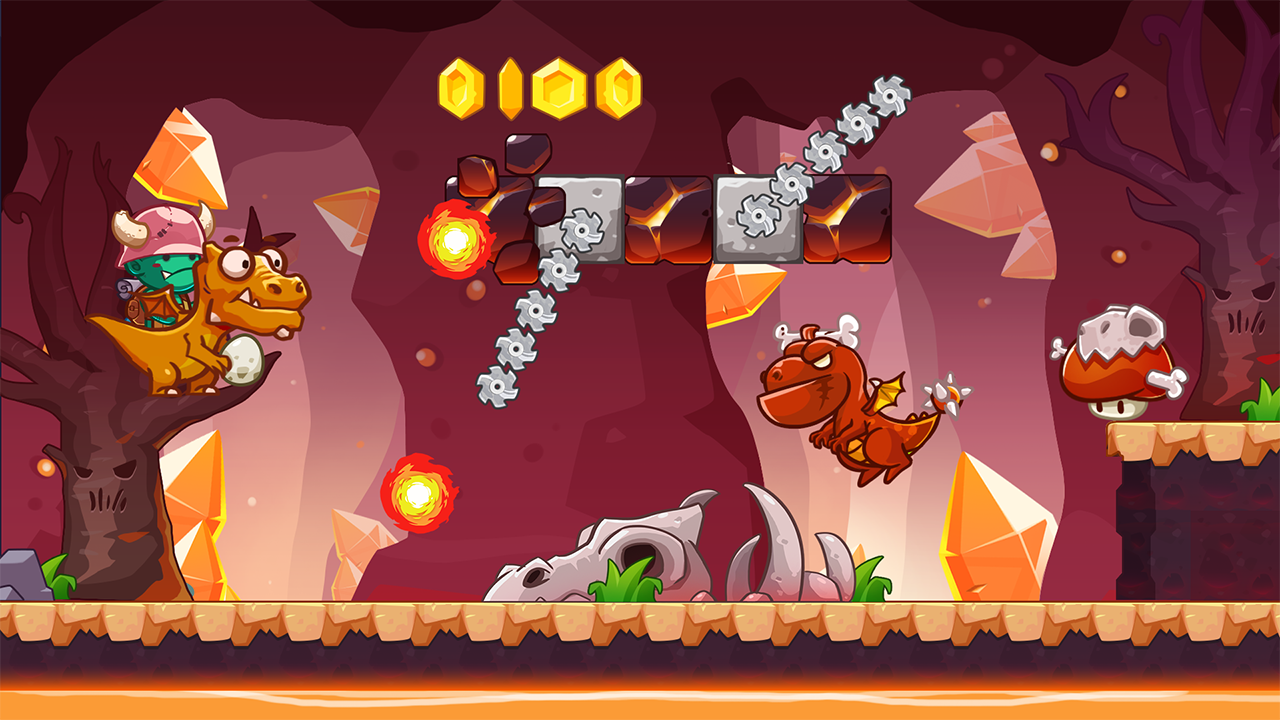 Jungle Adventures: Super World ภาพหน้าจอเกม