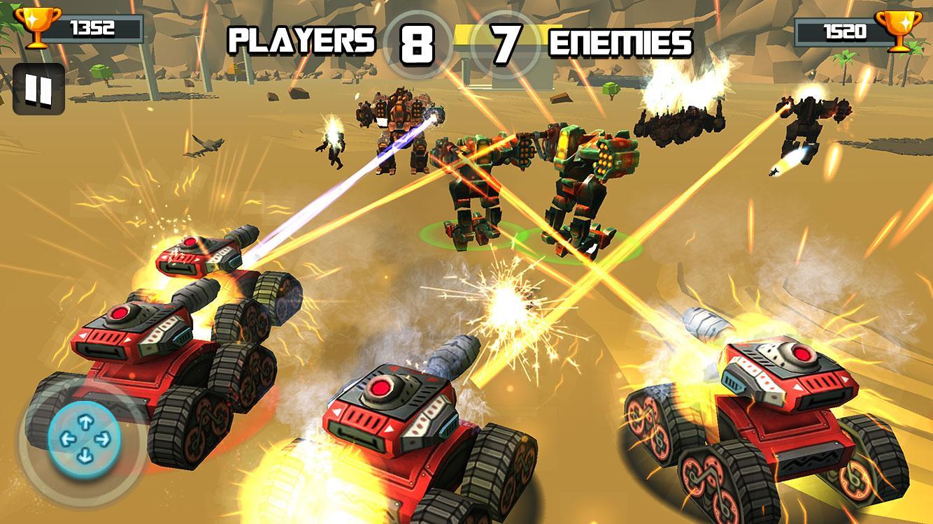 Virtual Robo Warriors 2018 Game Screenshot