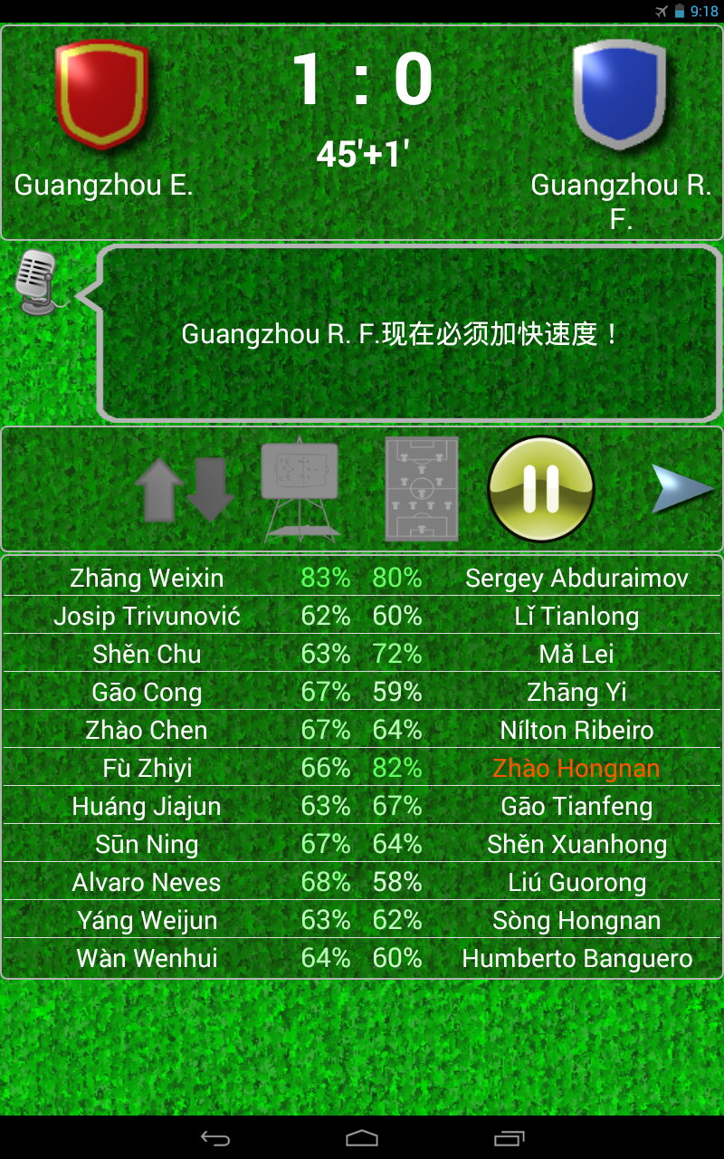 True Football 2 遊戲截圖