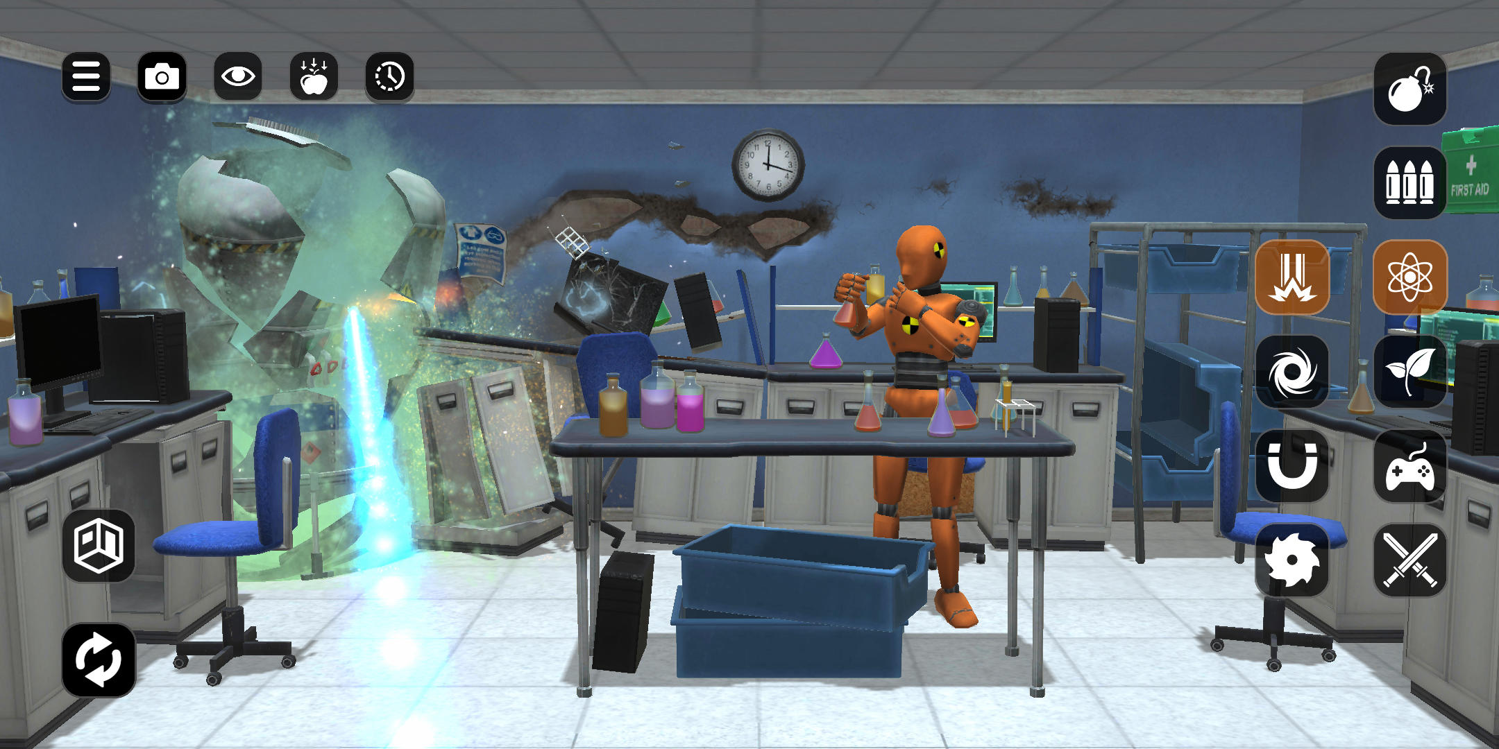 Room Smash screenshot game