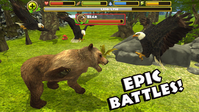 Screenshot of Eagle Simulator