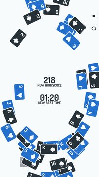 Cuplikan Layar Game TriPeakz