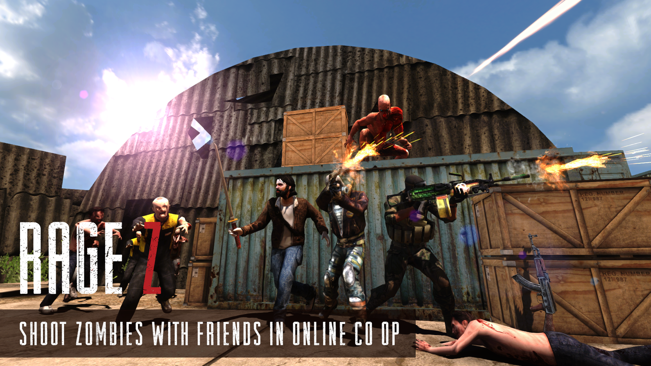 Rage Z: Multiplayer Zombie FPS Game Screenshot