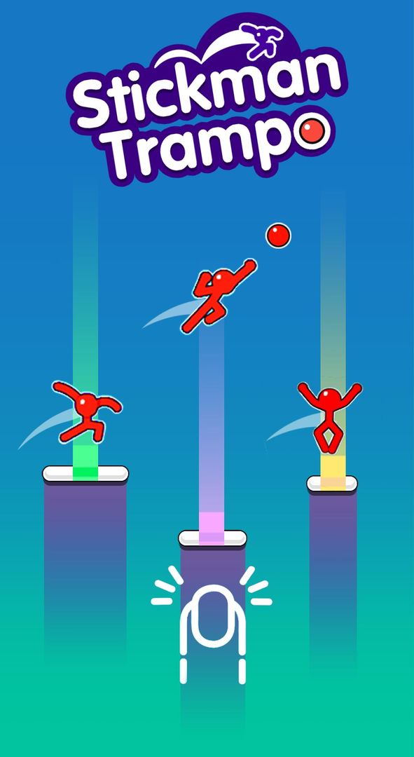 Stickman Trampo screenshot game