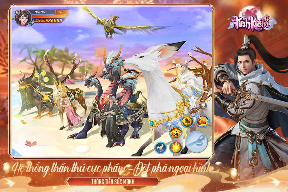 Tình Kiếm 3D-Tam Niên Vạn Phúc Game Screenshot