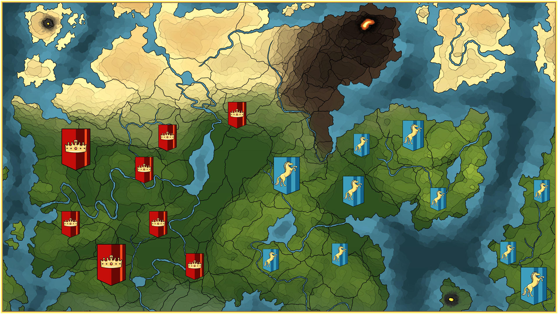 Screenshot of Divided Kingdoms