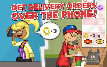 Papa's Pizzeria HD Game Screenshot