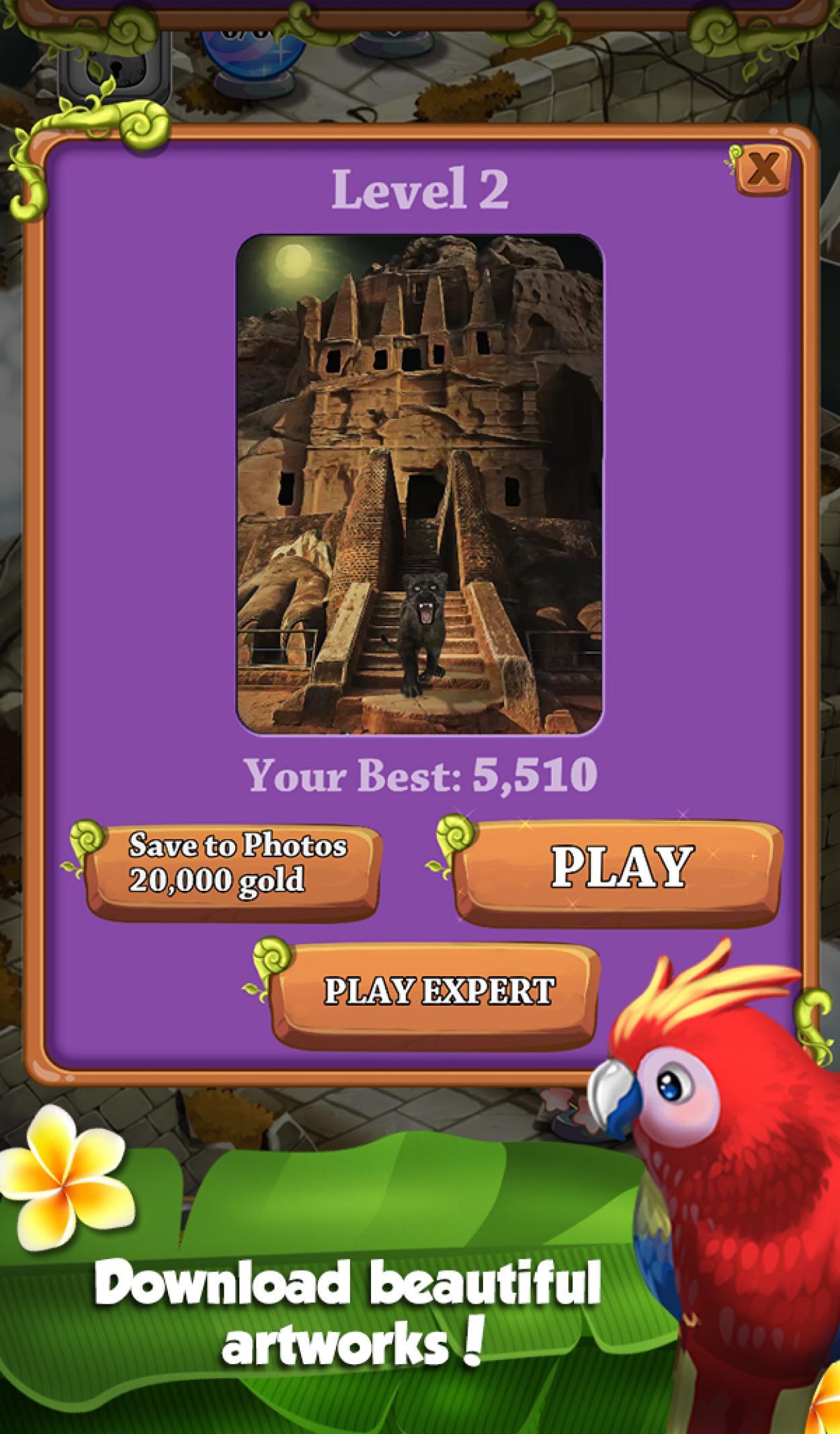 Mahjong World: Treasure Trails Game Screenshot